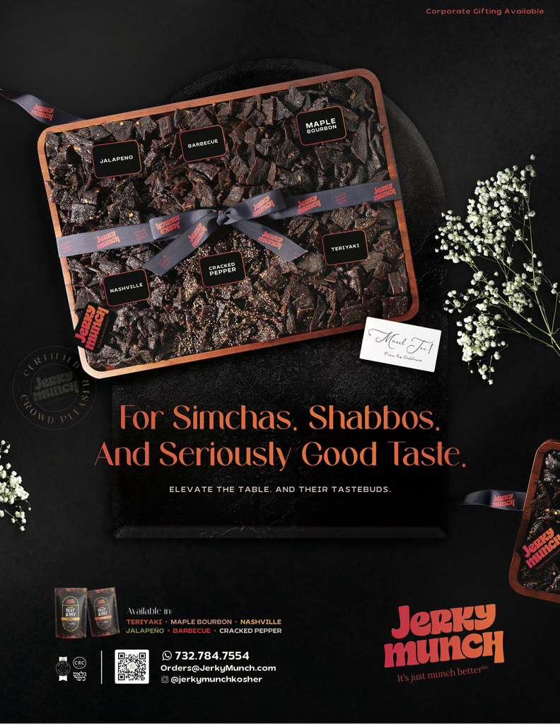 Jerky Munch - For Simchas, Shabbos, And Seriously Good Taste